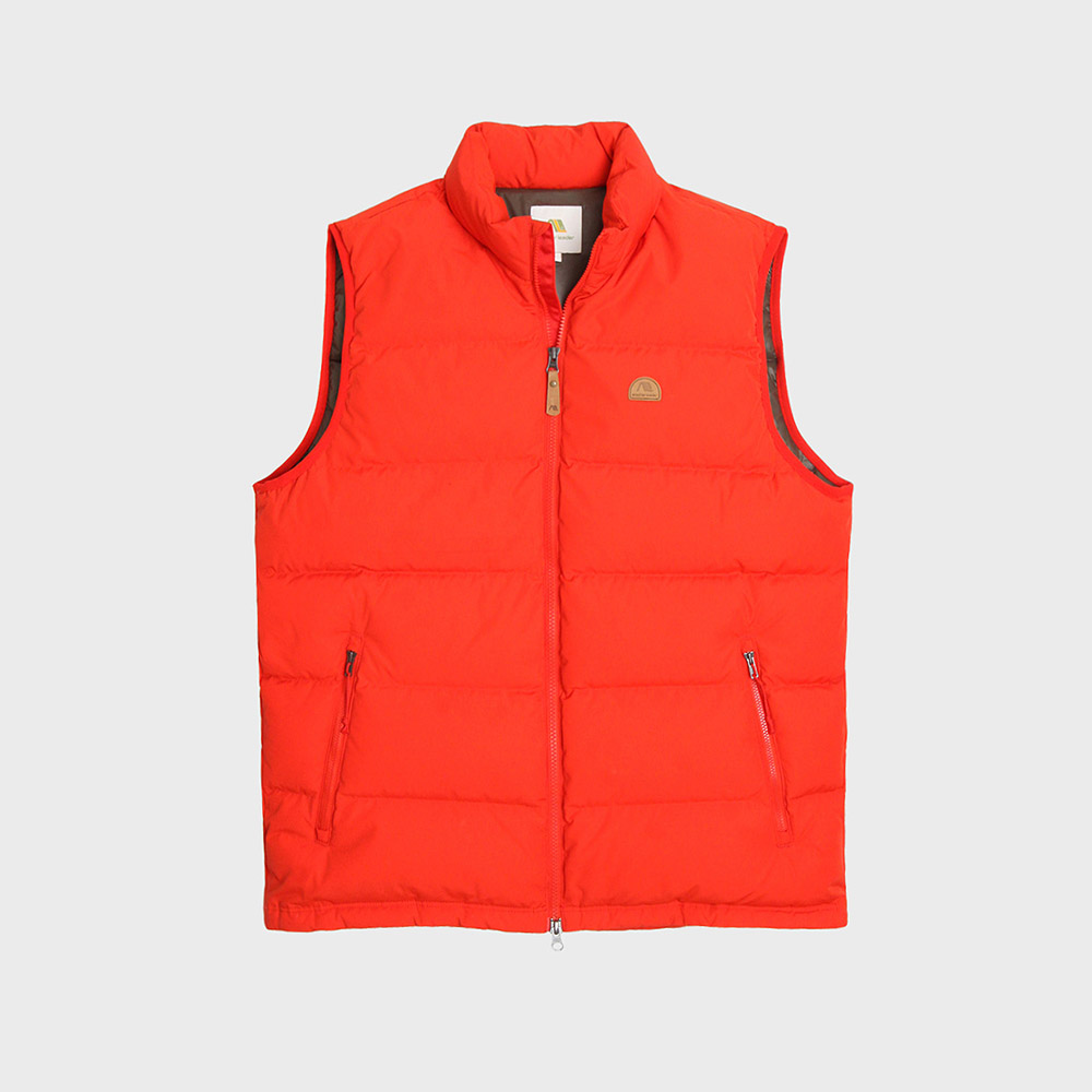 [RDS]Basic Down Vest (Red)